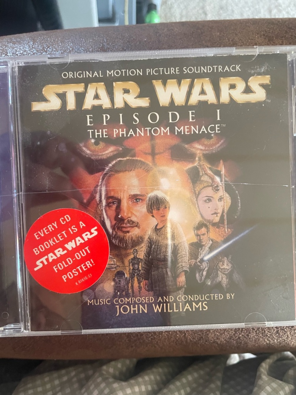 Star Wars Episode I The Phantom Menace Soundtrack CD
